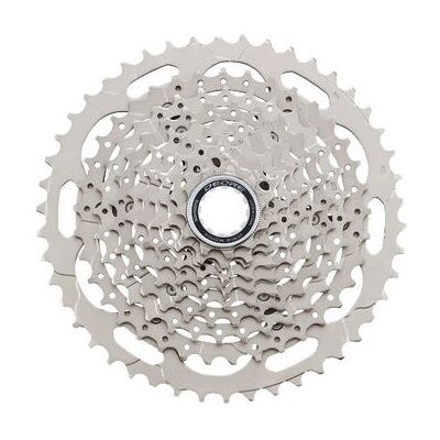 Kaseta rowerowa Shimano Deore M4100 10-biegowa - Srebrna - 11-46 Kaseta rowerowa Shimano Deore M4100 10-biegowa - Srebrna - 11-46