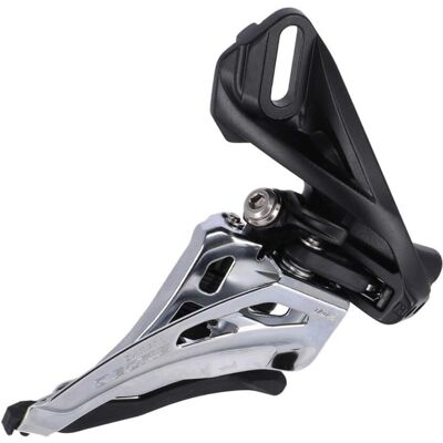 Shimano M4100 Deore 10-Speed Double Front Derailleur - Black Shimano M4100 Deore 10-Speed Double Front Derailleur - Black