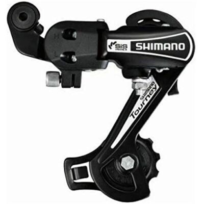 Shimano Tourney - Achterderailleur 6 Versnellingen - Zwart Shimano Tourney - Achterderailleur 6 Versnellingen - Zwart