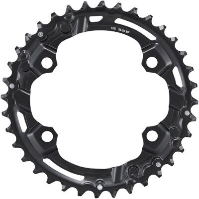 Shimano Alivio - M4100 - 36T Black - Chainring / Crankset Shimano Alivio - M4100 - 36T Black - Chainring / Crankset