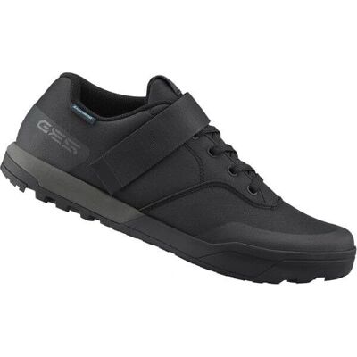 Chaussures Shimano GE5 - Noir - VTT Polyvalent - Publicité Chaussures Shimano GE5 - Noir - VTT Polyvalent - Publicité