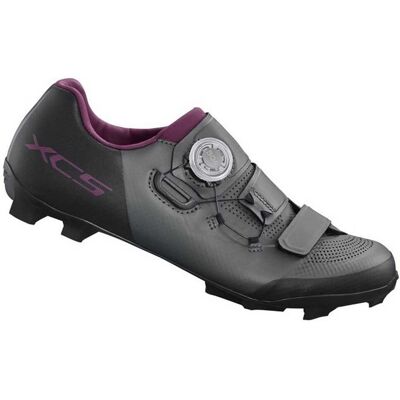 Shimano Dames XC5W (XC502W) MTB Schoenen - Grijs - Fietsschoenen Shimano Dames XC5W (XC502W) MTB Schoenen - Grijs - Fietsschoenen