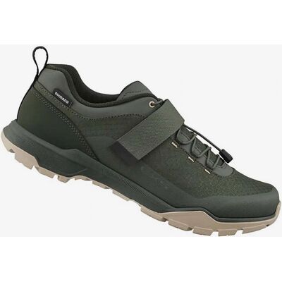 Shimano Herren Veloschuhe Men MT SH-EX5 Schuh SPD olive - Fahrradschuhe Shimano Herren Veloschuhe Men MT SH-EX5 Schuh SPD olive - Fahrradschuhe