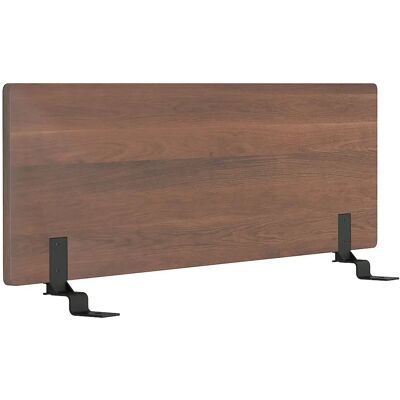 Muji - Tête de lit plateforme double en noyer - Noyer - 147x8x53cm - Headboard - Publicité Muji - Tête de lit plateforme double en noyer - Noyer - 147x8x53cm - Headboard - Publicité