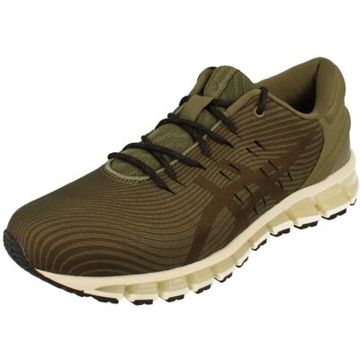 Asics Gel-Quantum 360 4 Groene Heren Running Sneakers - Schoenen Asics Gel-Quantum 360 4 Groene Heren Running Sneakers - Schoenen