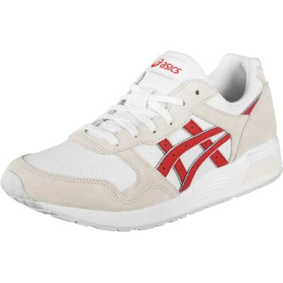 Asics Lyte-Trainer - Herren - Weiß/Rot - UK7.5 - Laufschuhe Asics Lyte-Trainer - Herren - Weiß/Rot - UK7.5 - Laufschuhe