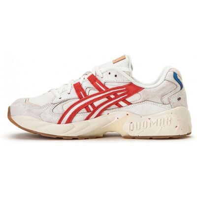 Asics Gel-Kayano 5 Off White Suede Leren Trainers - Schoenen voor Training Asics Gel-Kayano 5 Off White Suede Leren Trainers - Schoenen voor Training