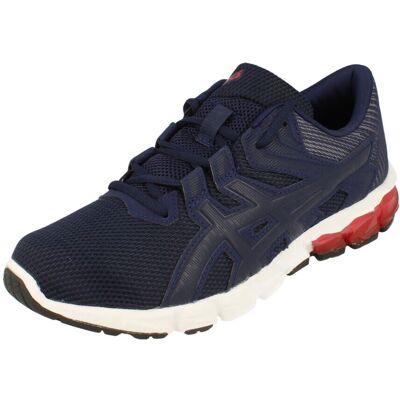 Asics Gel-Quantum 90 2 Chaussures Homme Bleues - Publicité Asics Gel-Quantum 90 2 Chaussures Homme Bleues - Publicité