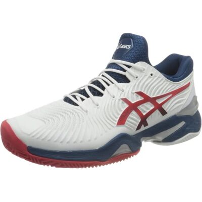Asics Witte Klei Tennis Schoenen - Mannen Model 1041A082_102 Asics Witte Klei Tennis Schoenen - Mannen Model 1041A082_102