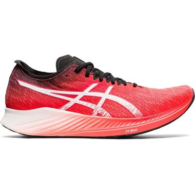 Asics Dames Magic Speed Hardloopschoenen - Rood - Maat UK 4.5 Asics Dames Magic Speed Hardloopschoenen - Rood - Maat UK 4.5