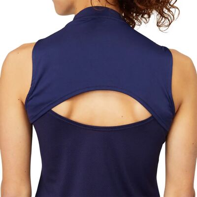 Asics Navy/Blue Dames Tennisschoenen & Tanktop - Het hele jaar Asics Navy/Blue Dames Tennisschoenen & Tanktop - Het hele jaar