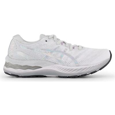 Asics Gel-Nimbus 23 Platinum Damen-Laufschuhe in Weiß EU 37 / UK 4 Asics Gel-Nimbus 23 Platinum Damen-Laufschuhe in Weiß EU 37 / UK 4