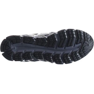 Asics Gel-Quantum 180 Lace-Up Zwarte Synthetische Heren Trainers - Schoenen Asics Gel-Quantum 180 Lace-Up Zwarte Synthetische Heren Trainers - Schoenen