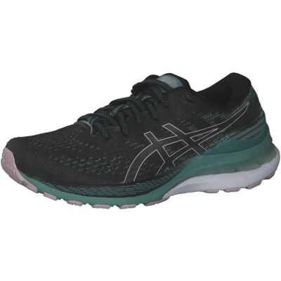 Asics Gel Kayano 28 Schwarz/Grün Damen Laufschuhe - Ganzjahresmodel Asics Gel Kayano 28 Schwarz/Grün Damen Laufschuhe - Ganzjahresmodel