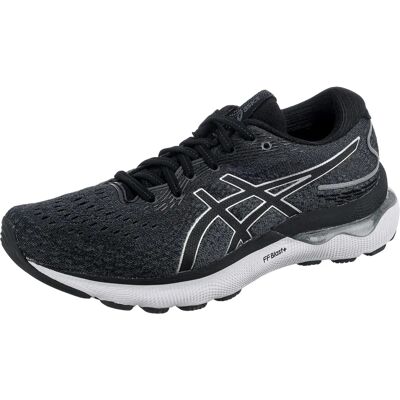 Damskie buty do biegania ASICS Gel-Nimbus 24 - Czarny / Czyste Srebro Damskie buty do biegania ASICS Gel-Nimbus 24 - Czarny / Czyste Srebro
