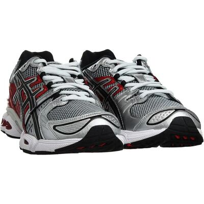 Asics Gel-Nimbus 9 Heren Zilveren Sneakers - Lichtgewicht & Comfortabel Asics Gel-Nimbus 9 Heren Zilveren Sneakers - Lichtgewicht & Comfortabel
