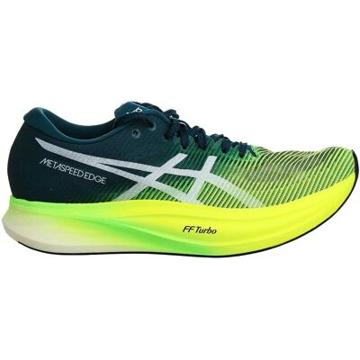 Asics MetaSpeed Edge+ Gele Hardloop Trainers voor Heren - Maat UK 4 Asics MetaSpeed Edge+ Gele Hardloop Trainers voor Heren - Maat UK 4