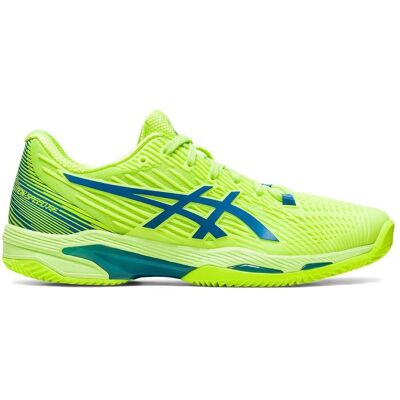 Asics Solution Speed FF 2 Clay - hazard green/reborn blue - Chaussures de tennis Asics Solution Speed FF 2 Clay - hazard green/reborn blue - Chaussures de tennis