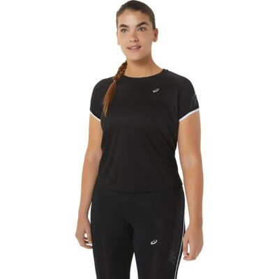 Asics Svart XS Prestasjons Kortermet Top - T-Skjorte Asics Svart XS Prestasjons Kortermet Top - T-Skjorte