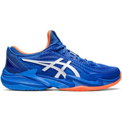 Asics Heren Blauwe Tennischoenen - Novak Support Asics Heren Blauwe Tennischoenen - Novak Support