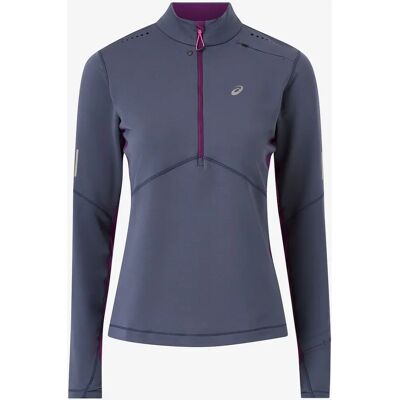 Asics Winter Run 1/2 Zip Mid Layer - Grå - Kvinner Asics Winter Run 1/2 Zip Mid Layer - Grå - Kvinner