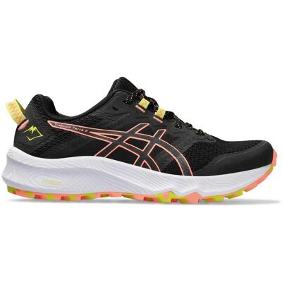 Asics Trabuco Terra 2 Scarpe da trail nero arancione giallo donna Asics Trabuco Terra 2 Scarpe da trail nero arancione giallo donna