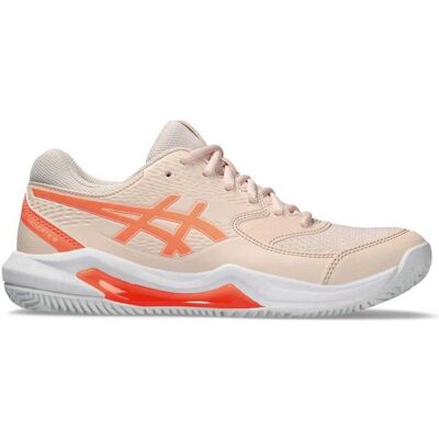Asics Gel-Dedicate 8 Orange - Chaussures de Sport - Publicité Asics Gel-Dedicate 8 Orange - Chaussures de Sport - Publicité