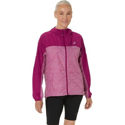 Asics Pink Jacke - Leichte Windjacke für Damen Asics Pink Jacke - Leichte Windjacke für Damen
