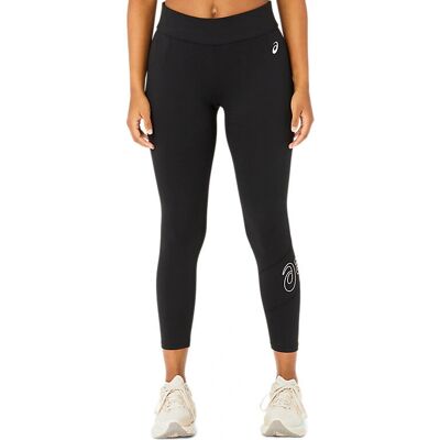 Asics Logo 7/8 Tight - Schwarz - Leggings Asics Logo 7/8 Tight - Schwarz - Leggings