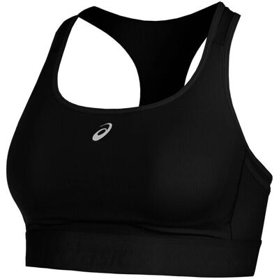 ASICS Road Compression BH - Sport-BH für Laufen - Schwarz ASICS Road Compression BH - Sport-BH für Laufen - Schwarz