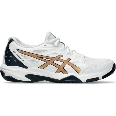 Asics Gel - Rocket 11 Biały / Czyste Złoto Rozmiar 44 Asics Gel - Rocket 11 Biały / Czyste Złoto Rozmiar 44
