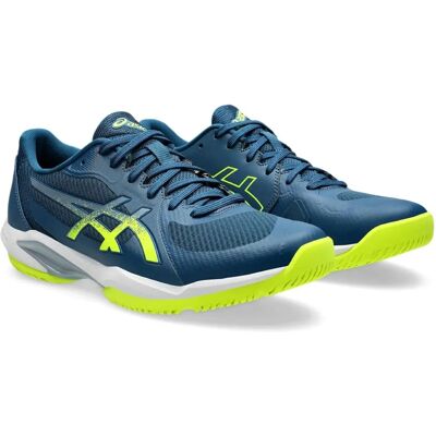 ASICS Solution Swift FF 2 Mako Blue / Safety Yellow - Chaussures de tennis ASICS Solution Swift FF 2 Mako Blue / Safety Yellow - Chaussures de tennis