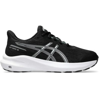 Asics Unisex para niños GT-1000 13 GS Zapatos Negros Asics Unisex para niños GT-1000 13 GS Zapatos Negros
