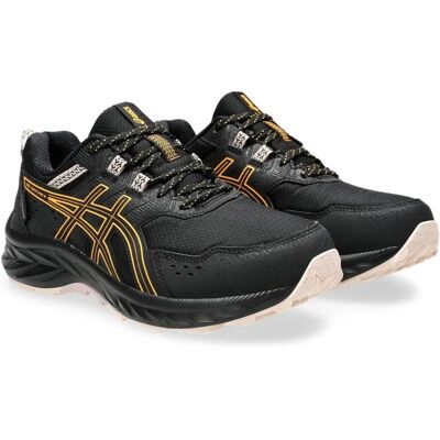 Asics Gel - Venture 9 Waterproof Zwart / Stadion Oranje Hardloopschoenen - Running Shoes Asics Gel - Venture 9 Waterproof Zwart / Stadion Oranje Hardloopschoenen - Running Shoes
