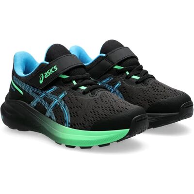 Chaussures de course pour enfants noires Asics - Publicité Chaussures de course pour enfants noires Asics - Publicité