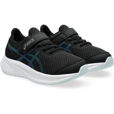 Chaussures de course pour enfants ASICS Patriot 13 PS - Noir/Teal Blue - Publicité Chaussures de course pour enfants ASICS Patriot 13 PS - Noir/Teal Blue - Publicité