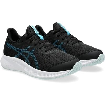 Asics Patriot 13 Gs - Negro/Azul Verde - Zapatillas Asics Patriot 13 Gs - Negro/Azul Verde - Zapatillas