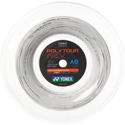 Yonex Poly Tour Rev 200m - Weiß Tennisset Yonex Poly Tour Rev 200m - Weiß Tennisset