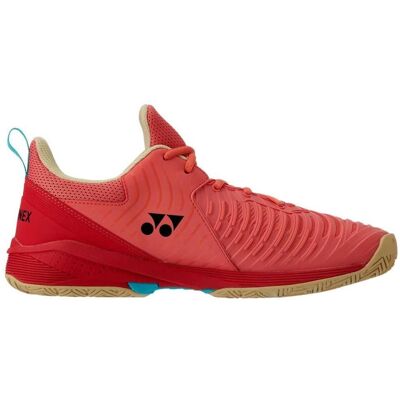 Yonex Sonicage 3 STMSON33414 Mannen Badminton Schoenen Rood Het hele jaar Yonex Sonicage 3 STMSON33414 Mannen Badminton Schoenen Rood Het hele jaar
