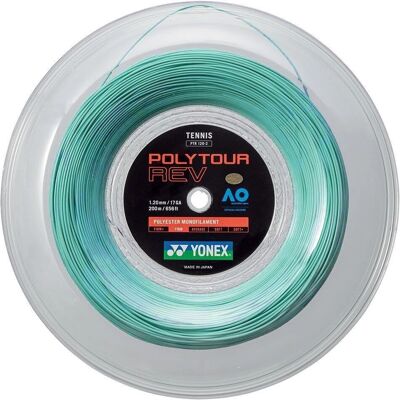 Yonex Poly Tour Rev Menthe Tennissaite - 200m Yonex Poly Tour Rev Menthe Tennissaite - 200m
