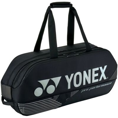 Yonex Sac de tennis Pro Tournament - Noir - Publicité Yonex Sac de tennis Pro Tournament - Noir - Publicité