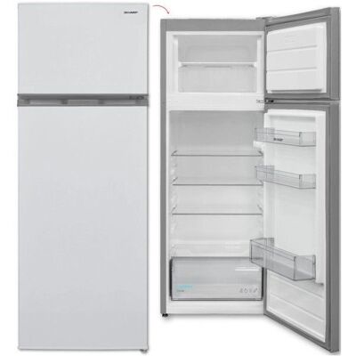 Geladeira Sharp SJFTB01ITXWEES Branca - Geladeira Geladeira Sharp SJFTB01ITXWEES Branca - Geladeira