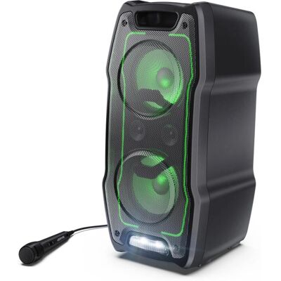 Altavoz portátil Sharp PS-931 para fiestas - Negro - 180 W Altavoz portátil Sharp PS-931 para fiestas - Negro - 180 W