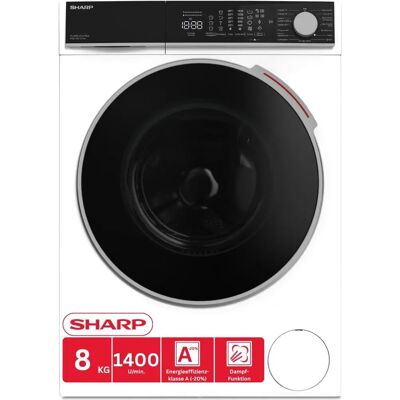 SHARP ES-WNFL814CWDA-DE - Frontlader Waschmaschine SHARP ES-WNFL814CWDA-DE - Frontlader Waschmaschine