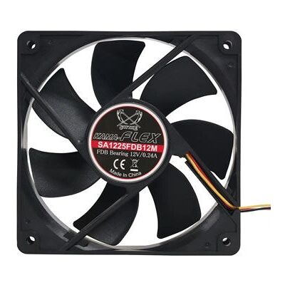 Scythe Kama Flex 1500rpm Lüfter - PC Lüfter - Schwarz Scythe Kama Flex 1500rpm Lüfter - PC Lüfter - Schwarz