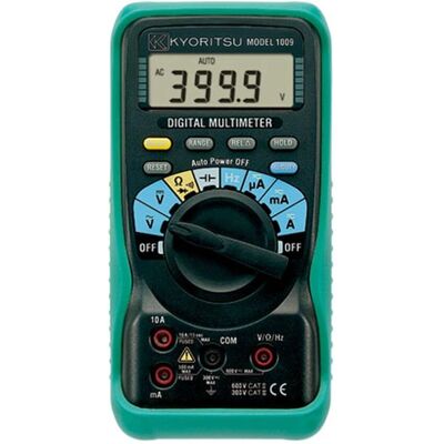 Kyoritsu 1009 - Digitalmultimeter - AC/DC 600V, 10A Kyoritsu 1009 - Digitalmultimeter - AC/DC 600V, 10A