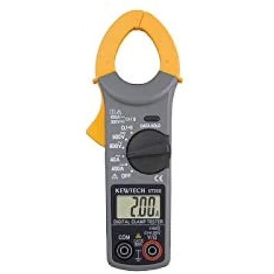 Kyoritsu KT200 Amperímetro Digital - AC/DC 600V, 400A Kyoritsu KT200 Amperímetro Digital - AC/DC 600V, 400A