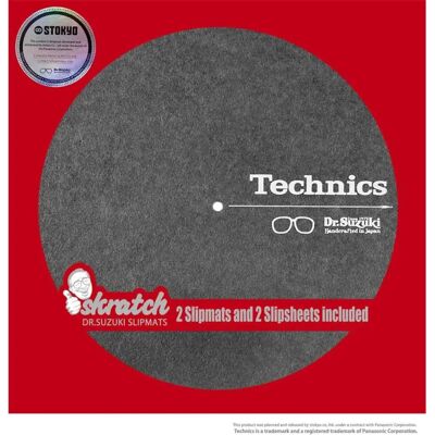 Dr. Suzuki - Technics 12" - Edición Scratch - Tapetes Dr. Suzuki - Technics 12" - Edición Scratch - Tapetes