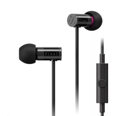 Căști in-ear Final E1000C - Microfon, Negru Căști in-ear Final E1000C - Microfon, Negru
