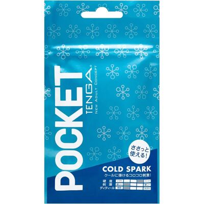 Tenga Cold Spark - Kompakter strukturierter Masturbator Tenga Cold Spark - Kompakter strukturierter Masturbator